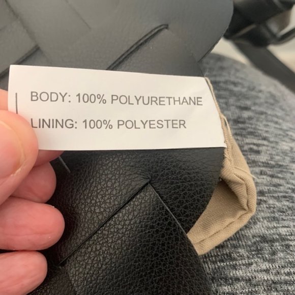 Black Braided Bucket Shoulder Bag - Picture 5 of 6